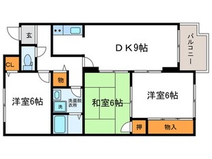 ローファス パートⅡの物件間取画像